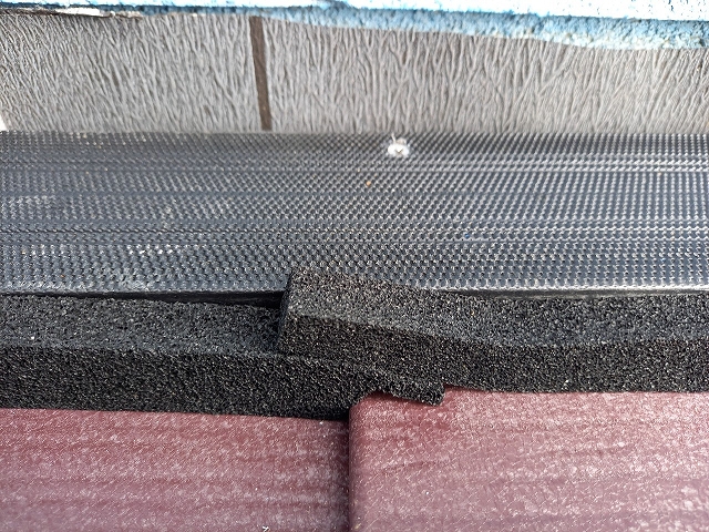 段付きシーラーの納まり